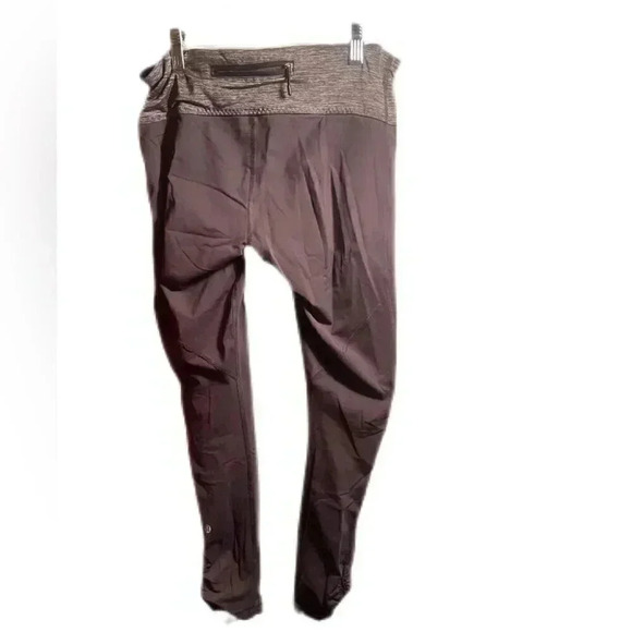 Lululemon Run See Me ride 7/8 heathered coal lightweight casual yoga tights 8 - Picture 3 of 4